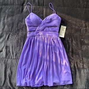 Lavender semi formal dress